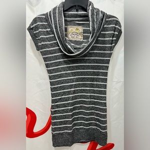 Women's Wide Shoulder cowls Neck Sweater